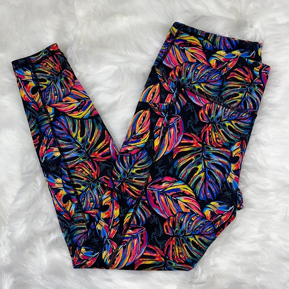 CVG Tropic Like It’s Hot Leggings Large L Lrg